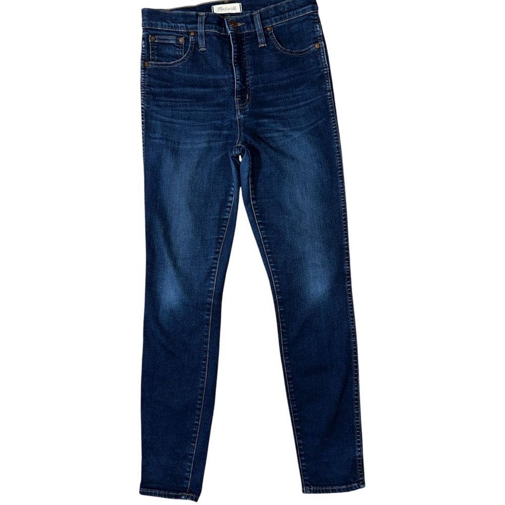 Madewell Dark Blue 10” High Riser Skinny Skinny Jeans 27 - Picture 4 of 5